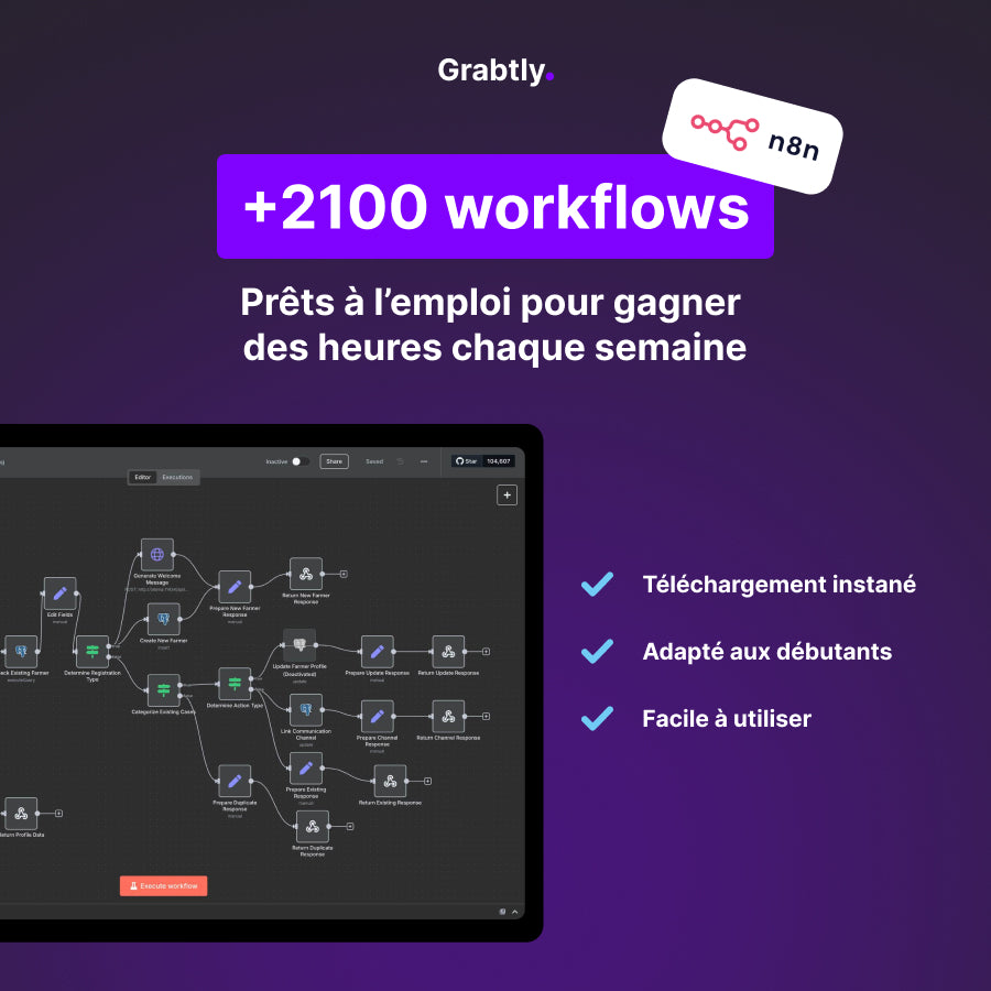N8n Power Pack : +2100 automatisations plug-and-play